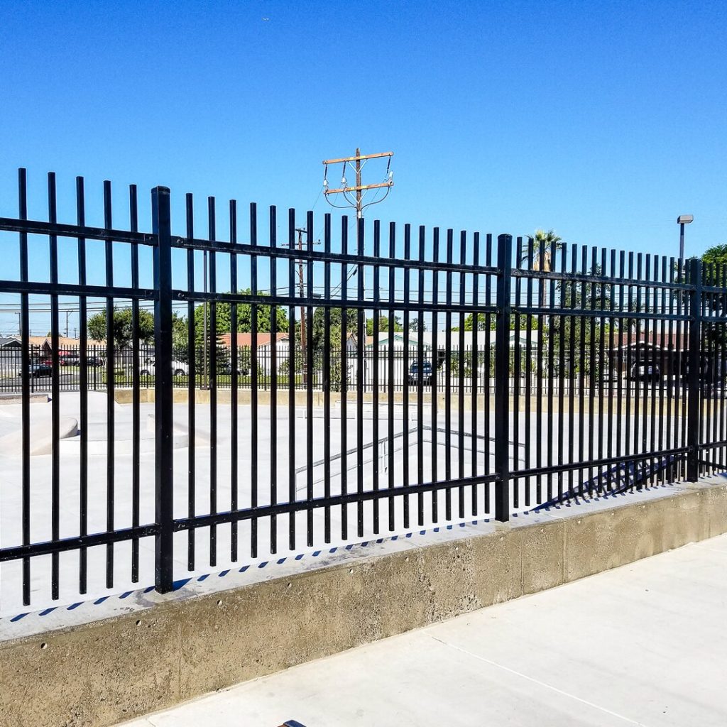 deck and fence