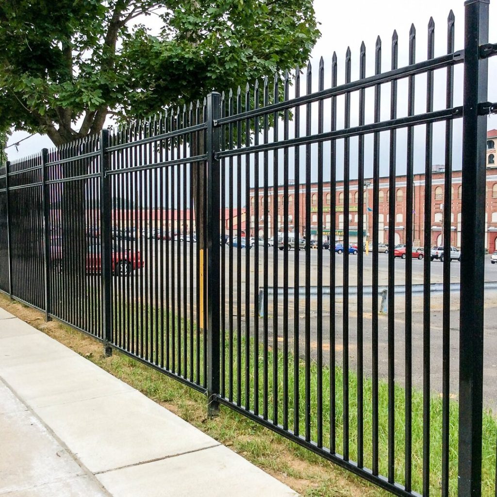 deck and fence