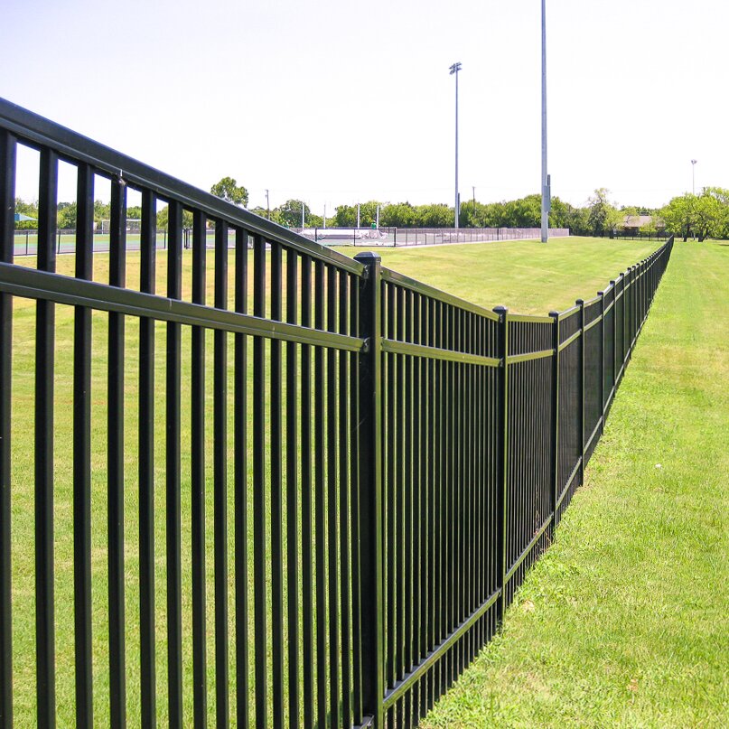 deck and fence